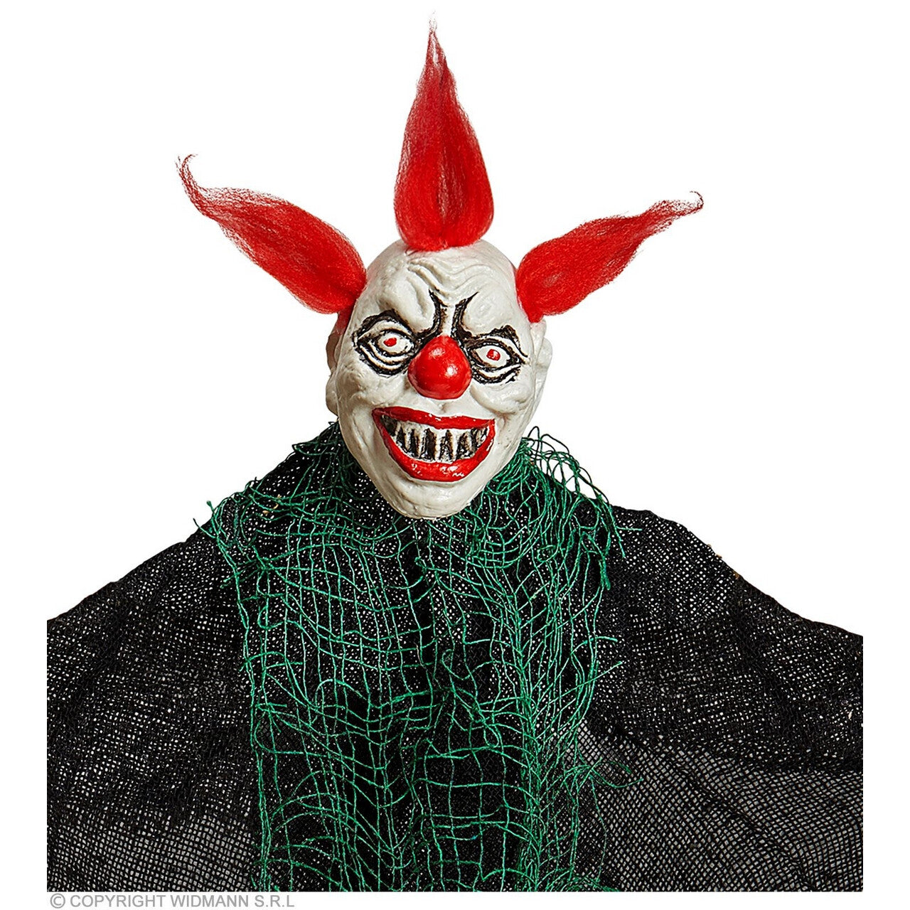 Op deze afbeelding zie je een Decoratie, van het merk Widmann. Failliete Moppentapper Clown 50 Centimeter