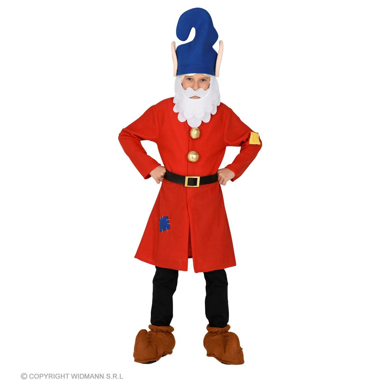 Op deze afbeelding zie je een Kostuums, van het merk Widmann. Geen Zin In Werken Mijn Kabouter Grumpie Jongen Kostuum
