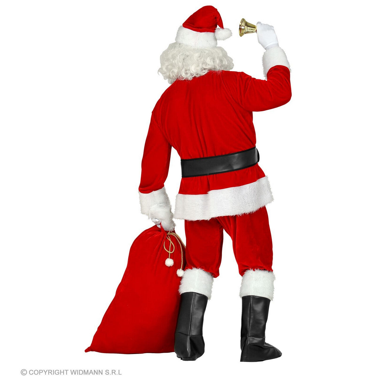 Op deze afbeelding zie je een Kostuums, van het merk Widmann. De Enige Echte Professionele Kerstman Compleet Kostuum