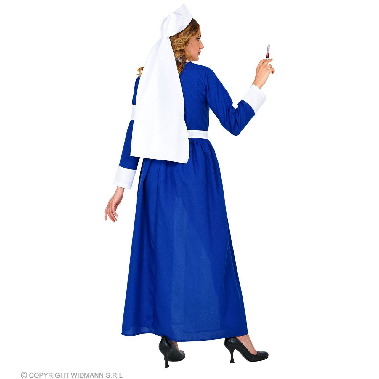 Op deze afbeelding zie je een Kostuums, van het merk Widmann. Traditionele Verpleegster Vrouw Kostuum