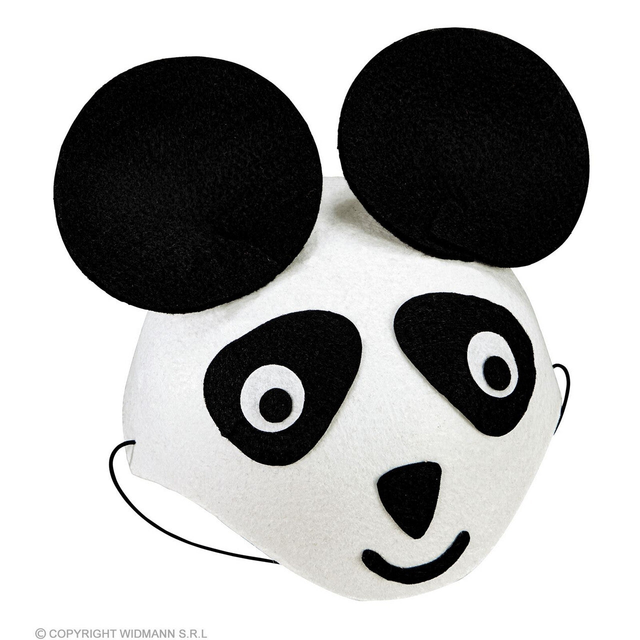 Op deze afbeelding zie je een Accessoires, van het merk Widmann. Panda Op Je Hoofd Hoed
