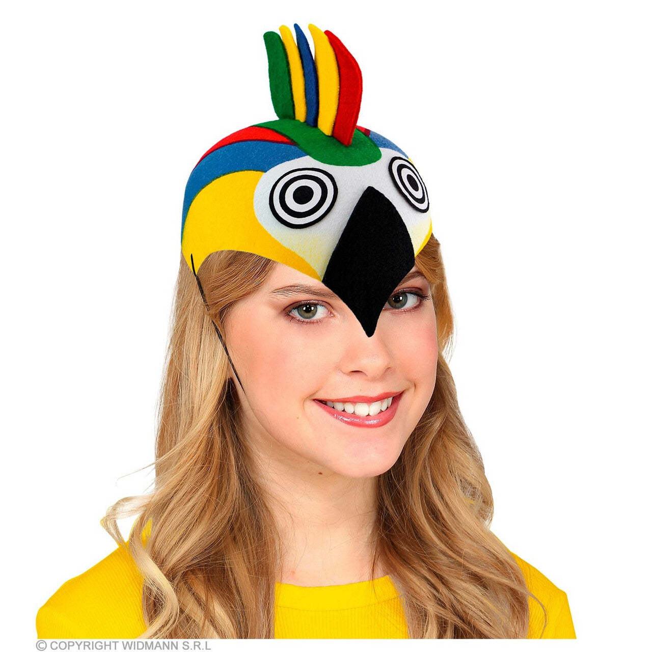 Op deze afbeelding zie je een Accessoires, van het merk Widmann. Pa Pa Pa Papegaai Op Je Hoofd Hoed