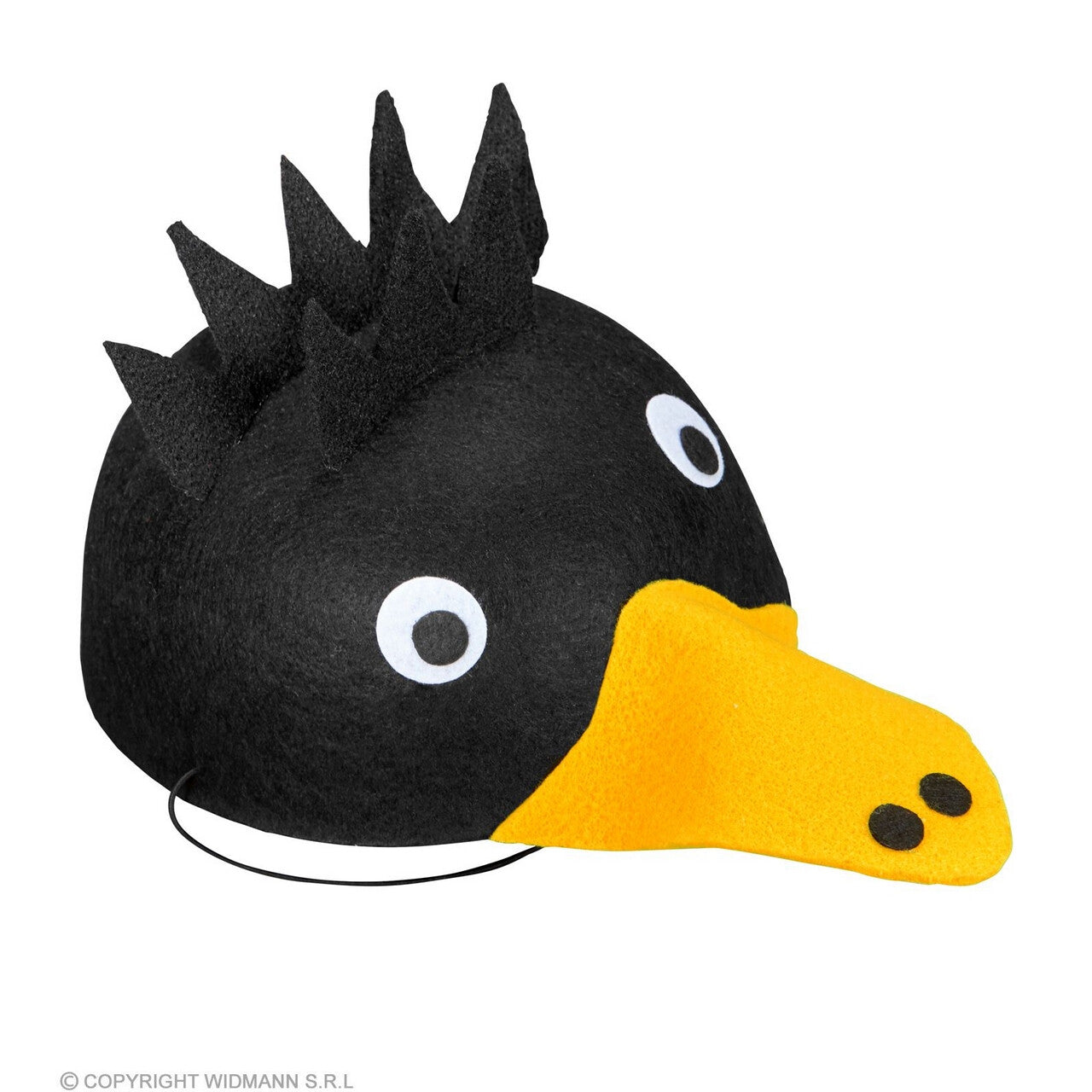 Op deze afbeelding zie je een Accessoires, van het merk Widmann. Kraaien Als Een Kraai Hoed