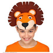Op deze afbeelding zie je een Accessoires, van het merk Widmann. Schreeuw Van De Leeuw Op Je Hoofd