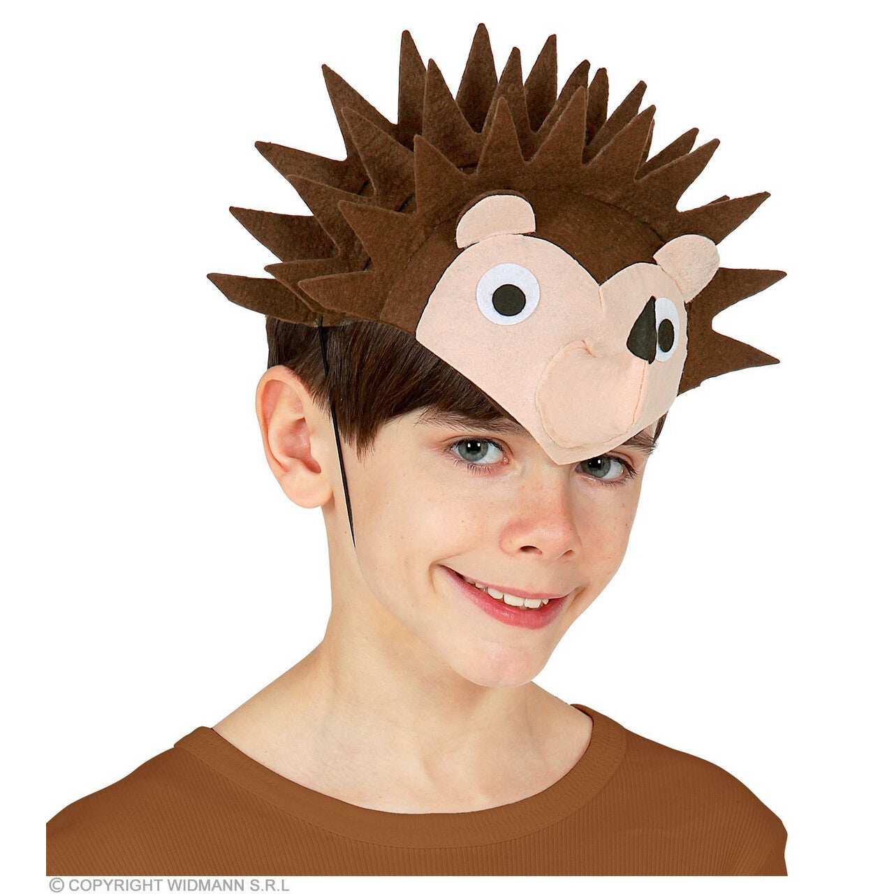 Op deze afbeelding zie je een Accessoires, van het merk Widmann. Spike Prik Egel Op Je Hoofd