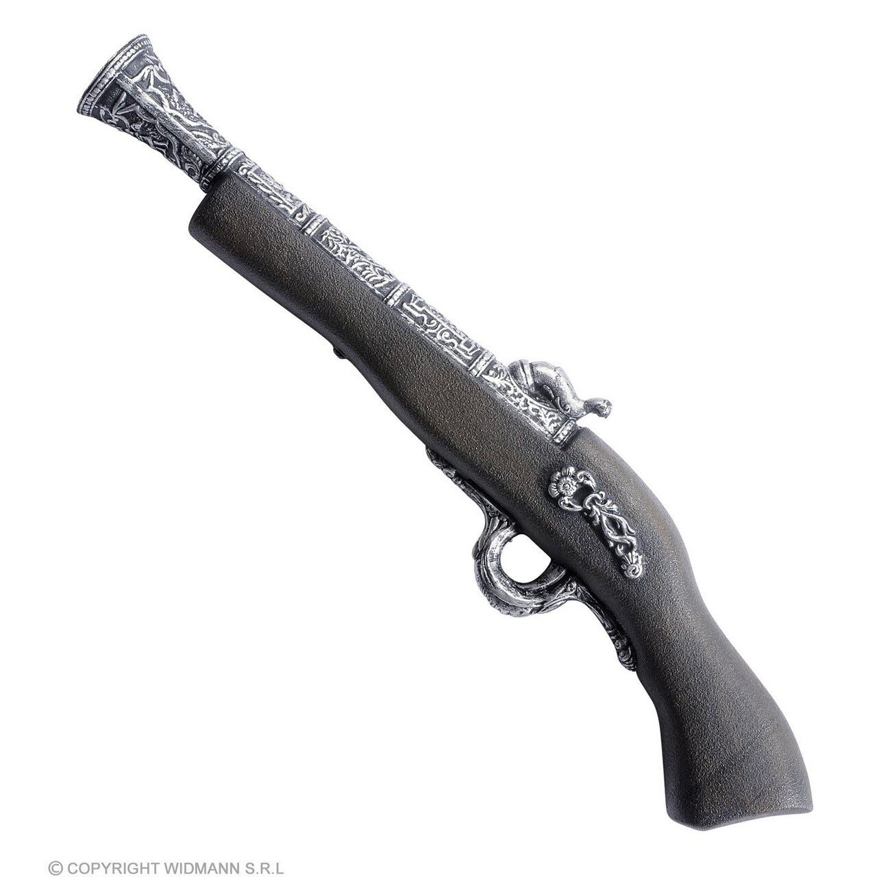 Op deze afbeelding zie je een Accessoires, van het merk Widmann. Ouderwets Piraten Pistool Pief Paf Poef