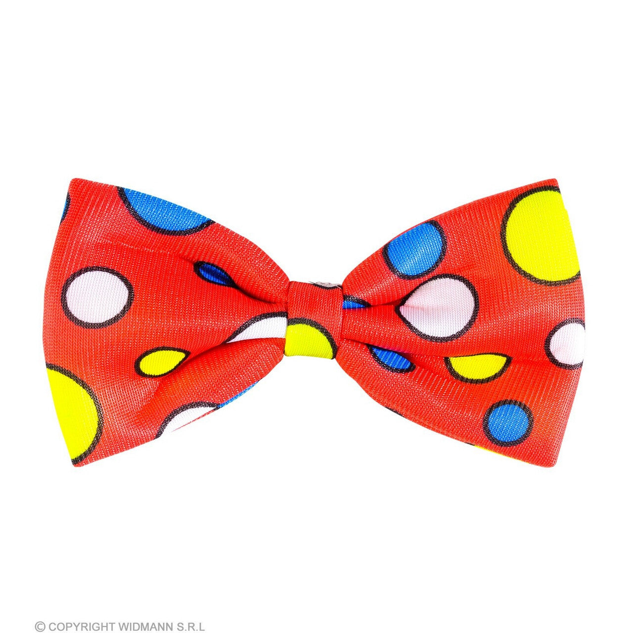 Op deze afbeelding zie je een Accessoires, van het merk Widmann. Speelse Strik Clown Bobbie Rood