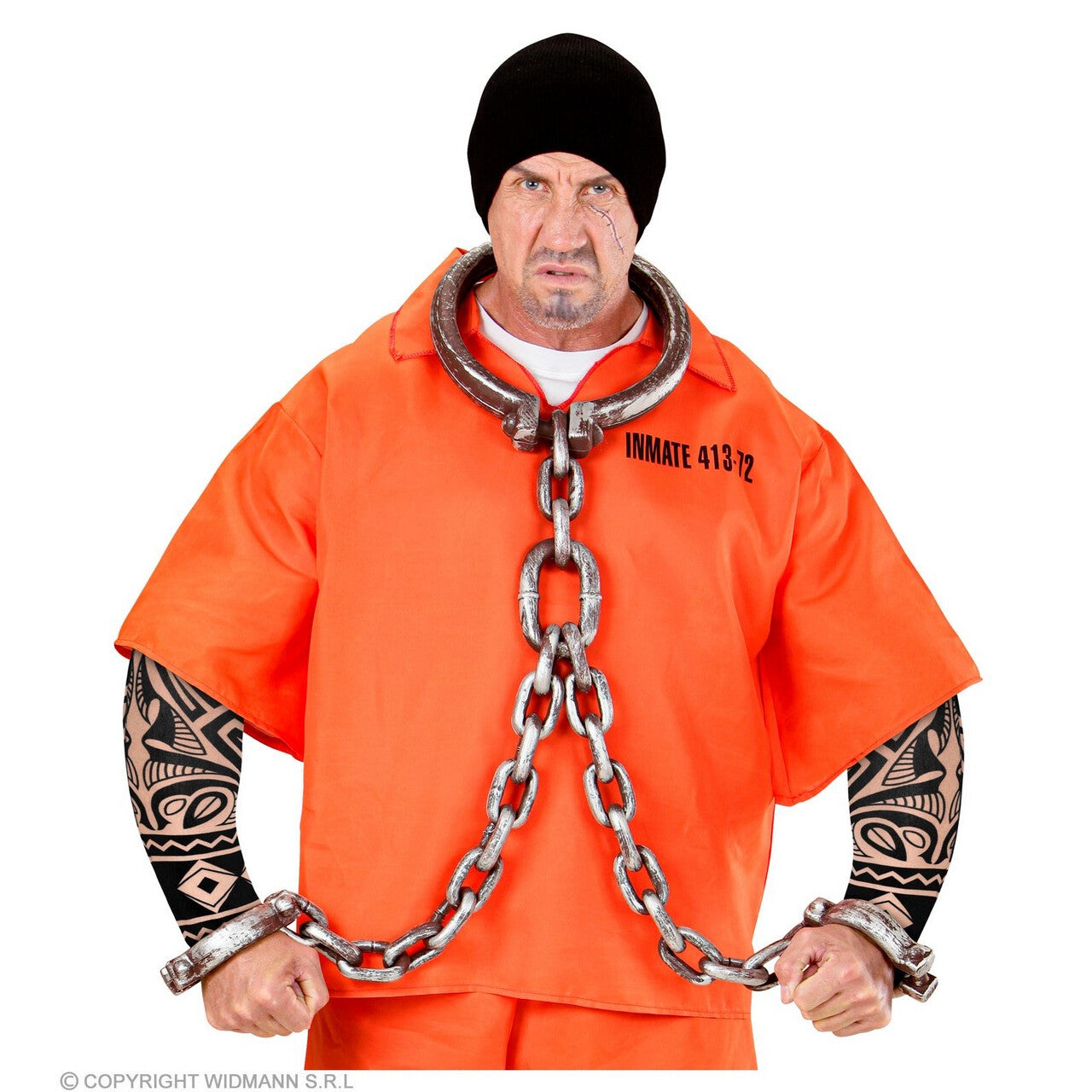 Op deze afbeelding zie je een Accessoires, van het merk Widmann. Tattoo Armsleeve Tribal