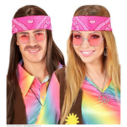 Op deze afbeelding zie je een Accessoires, van het merk Widmann. Bandana Cute Pink 55 X 55 Centimeter