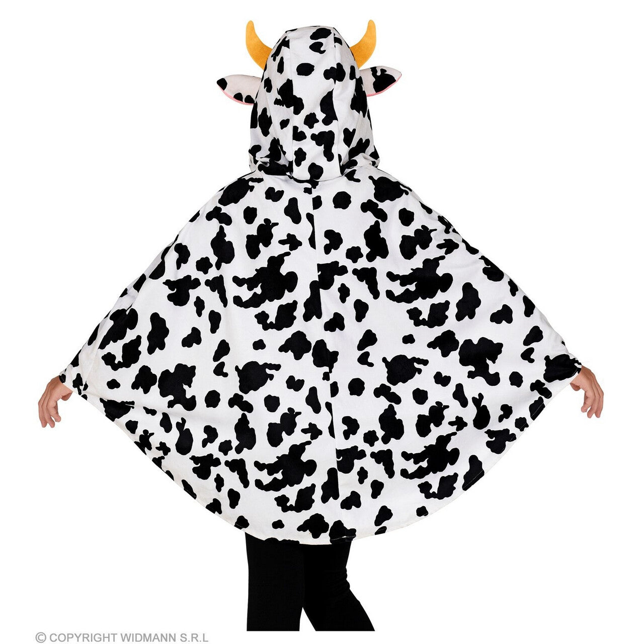 Op deze afbeelding zie je een Kostuums, van het merk Widmann. Berta Nummer 1 Koe Poncho Kind Kind