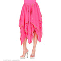 Zwierige Roze Rok Van Chiffon Vrouw