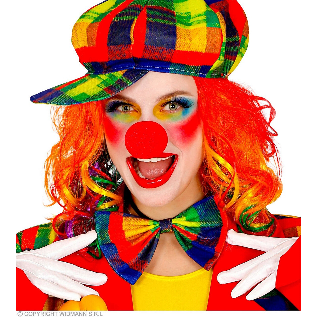 Op deze afbeelding zie je een Accessoires, van het merk Widmann. Keurige Kleurige Vlinderstrik Clown