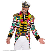 Op deze afbeelding zie je een Kostuums, van het merk Widmann. Kapitein Tropical Feestschip Man