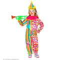 Zeer Vrolijke Regenboog Clown Kind Kind Kostuum