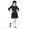 Duistere Wednesday Addams Meisje Kostuum