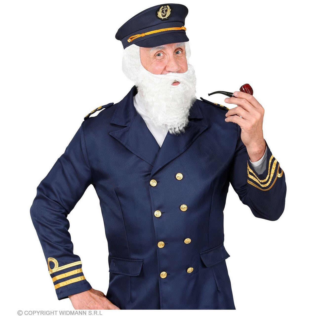 Op deze afbeelding zie je een Accessoires, van het merk Widmann. Ouwe Roestige Kapitein Iglo Accessoire Set