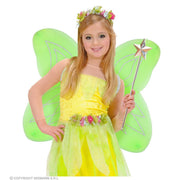 Op deze afbeelding zie je een Accessoires, van het merk Widmann. Groene Glitter Vleugels Fee Greta