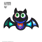 Op deze afbeelding zie je een Decoratie, van het merk Widmann. Niet Zo Enge Vleermuis Met Gekleurde Led Lichtjes