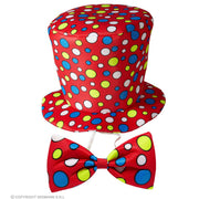 Op deze afbeelding zie je een Accessoires, van het merk Widmann. Dotsie De Grappige Clown Set Rood