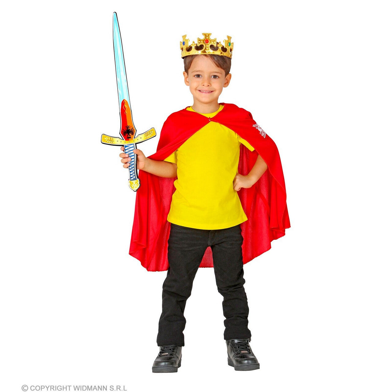 Op deze afbeelding zie je een Accessoires, van het merk Widmann. Zwaard Van Moedige Ridder Arthur