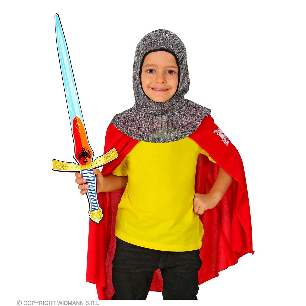 Op deze afbeelding zie je een Accessoires, van het merk Widmann. Zwaard Van Moedige Ridder Arthur