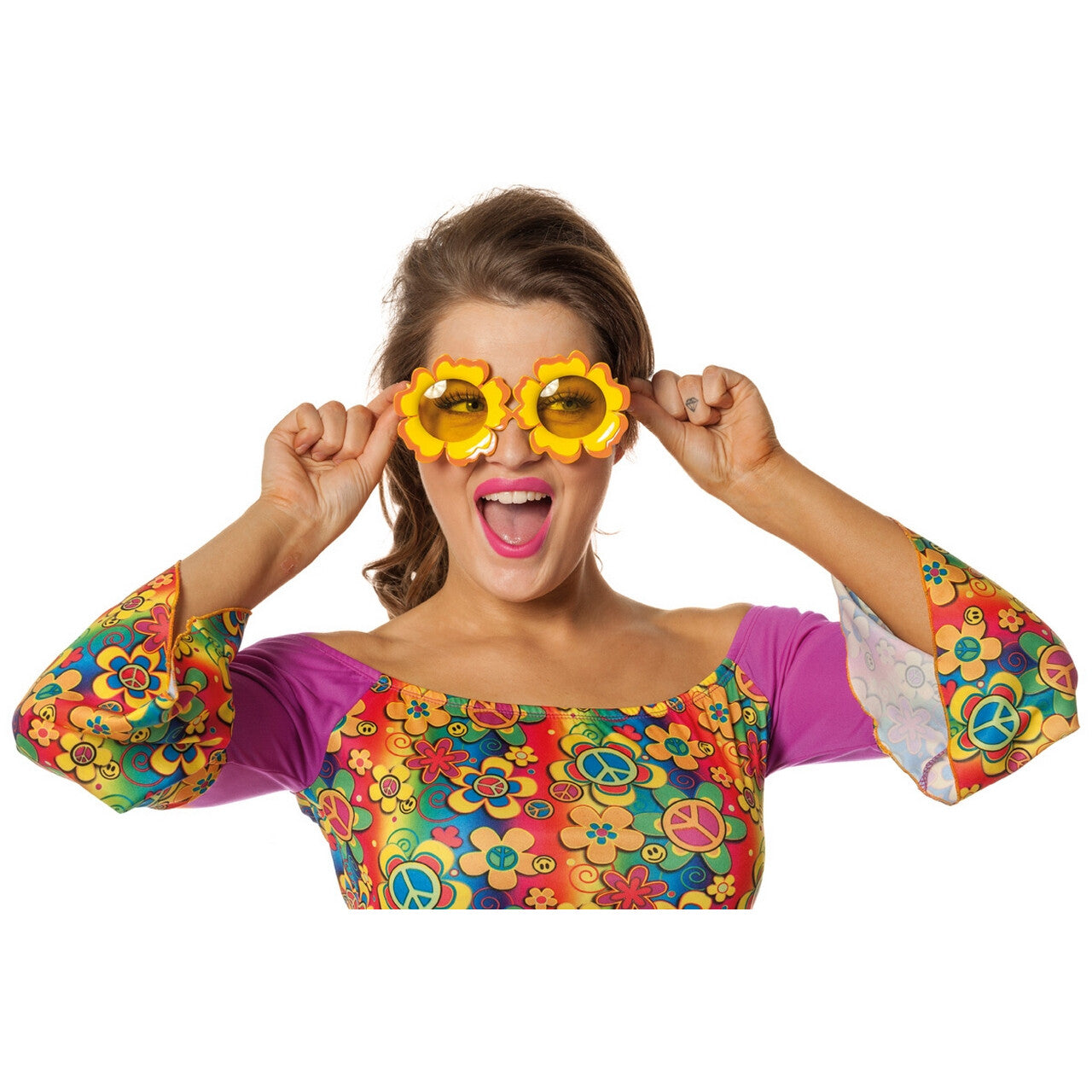 Op deze afbeelding zie je een Accessoires, van het merk Wilbers. Bril Bloem