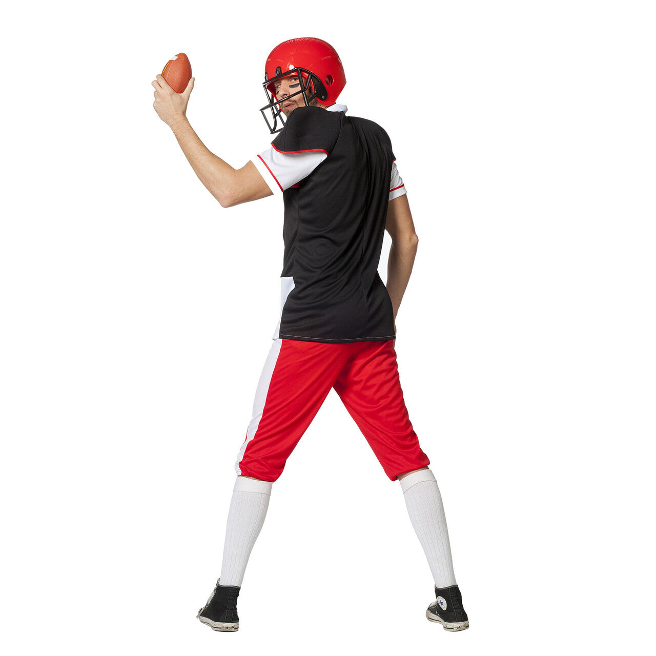 Op deze afbeelding zie je een Kostuums, van het merk Wilbers. American Football End Zone Man Kostuum