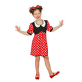 Minnie De Mooie Muis Meisje Kostuum