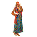 Hippie Met Hallucinerend Patroon Vrouw Kostuum