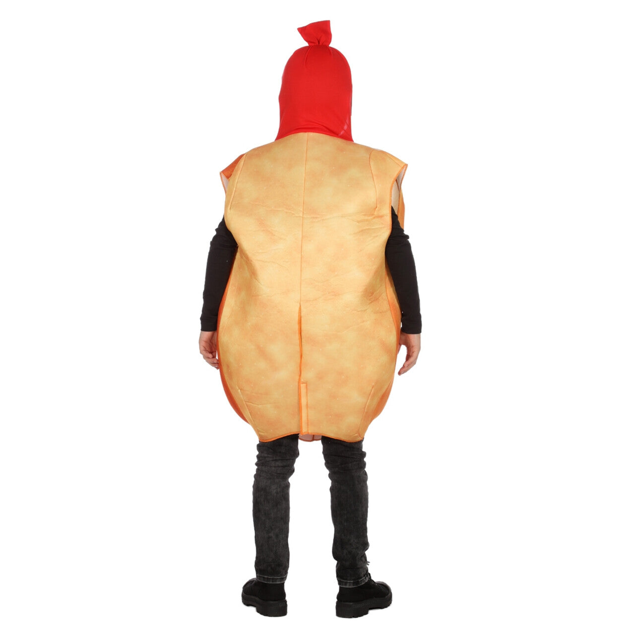Op deze afbeelding zie je een Kostuums, van het merk Wilbers. Hotdog Met Extra Veel Mosterd Kind Kostuum