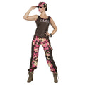 Paramilitair Camo Carmen Roze Vrouw Kostuum