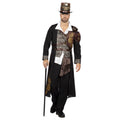 Heertje Steampunk Jas Met Raderen Man