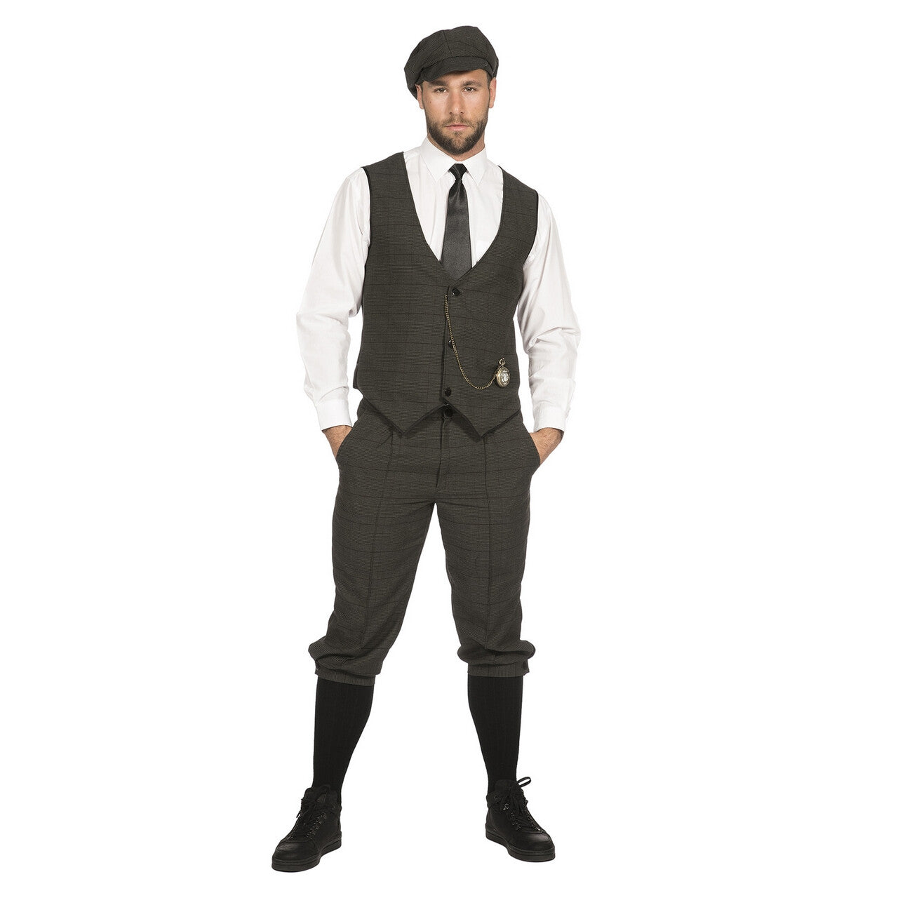 Op deze afbeelding zie je een Kostuums, van het merk Wilbers. Roaring 20S Set Arthur Peaky Man Kostuum