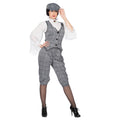 Set Roaring 20s Lizzie Eastender Vrouw Kostuum