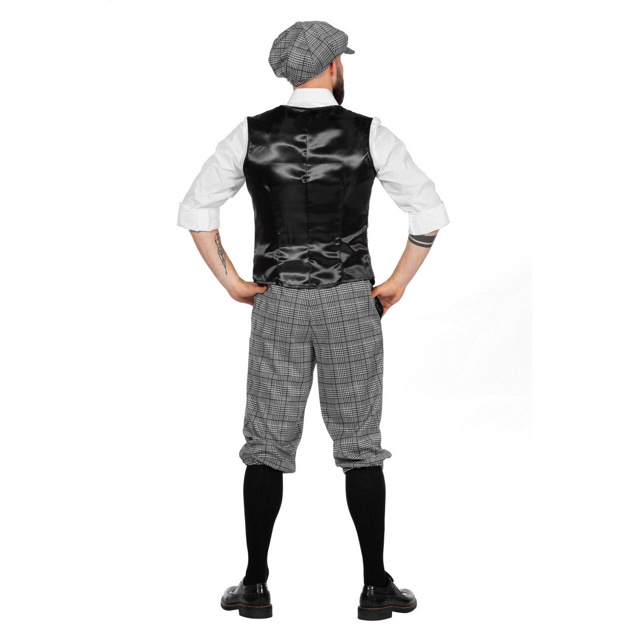 Op deze afbeelding zie je een Kostuums, van het merk Wilbers. Set Roaring 20s Michael De Eastender Man Kostuum