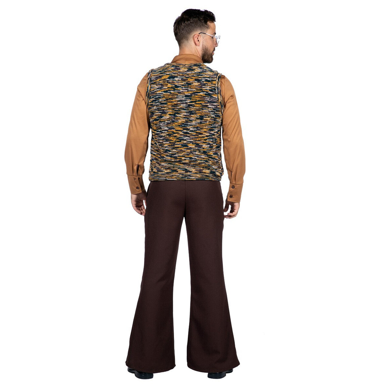 Op deze afbeelding zie je een Kostuums, van het merk Wilbers. Retro 70s Set Frank Man Kostuum