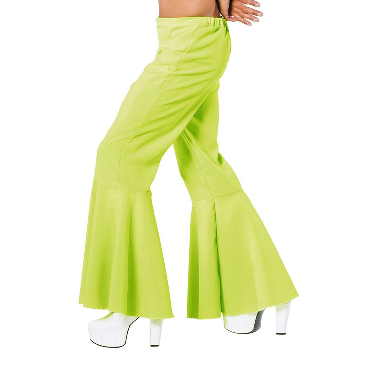Op deze afbeelding zie je een Accessoires, van het merk Wilbers. Groene Hippie Broek Bi-Stretch