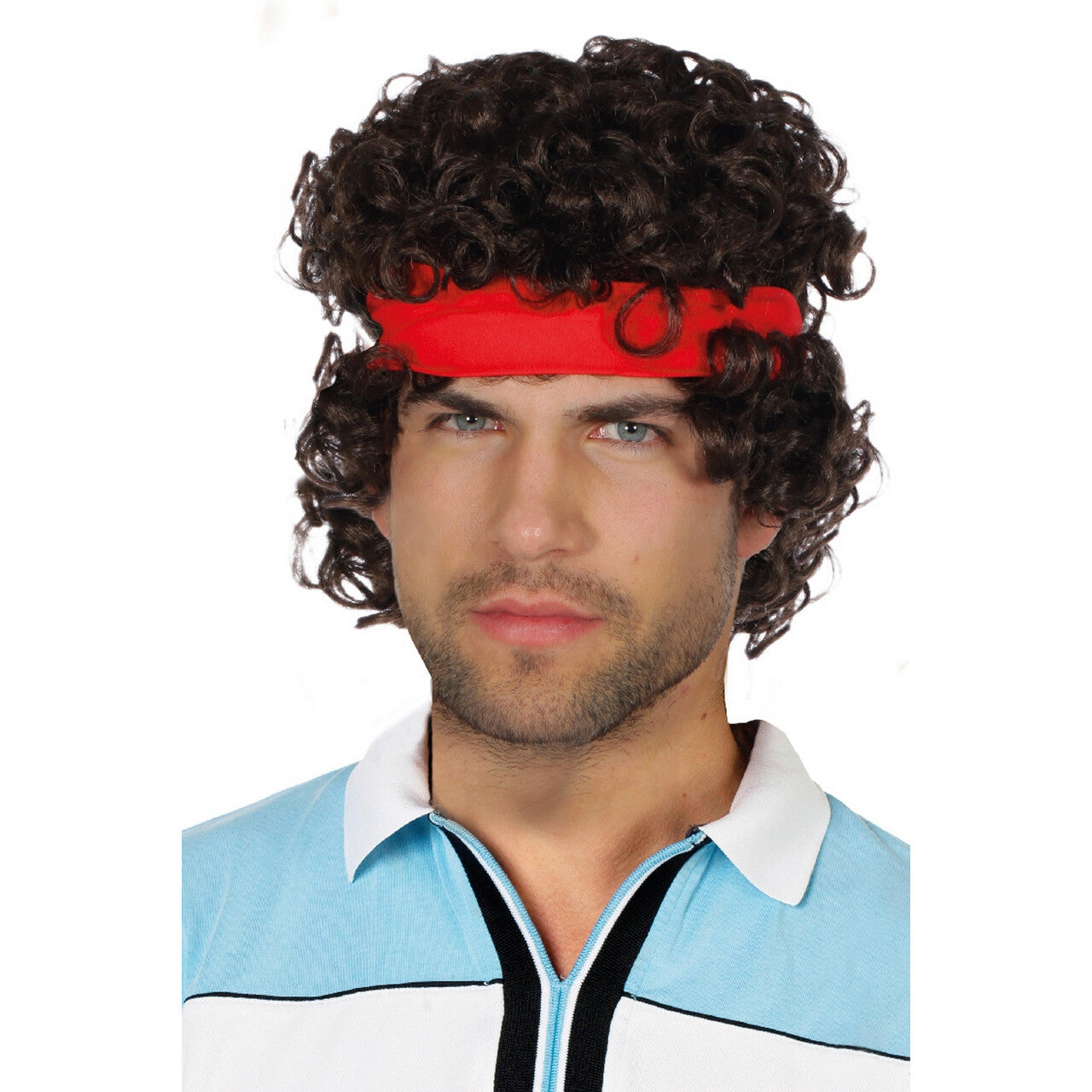 Op deze afbeelding zie je een Accessoires, van het merk Wilbers. Pruik Mcenroe