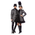 Luxe Jas Baroness Silverbling Vrouw