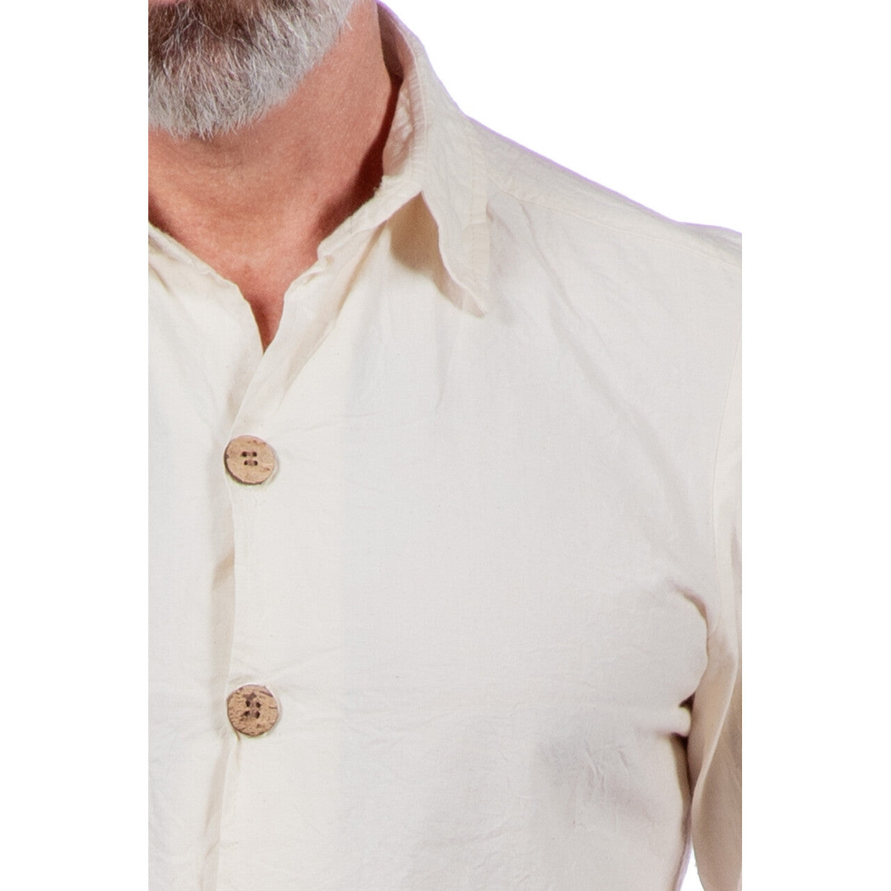 Op deze afbeelding zie je een Kostuums, van het merk Wilbers. Beige Cowboy Blouse Clay White Man