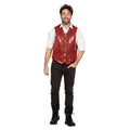 Showstopper Pailletten Gilet Rood Man