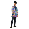 Luxe Confetti Kleuren Jas Man