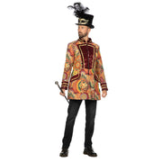 Op deze afbeelding zie je een Kostuums, van het merk Wilbers. Luxe Carnaval Mr Bright Paillettenjas Man
