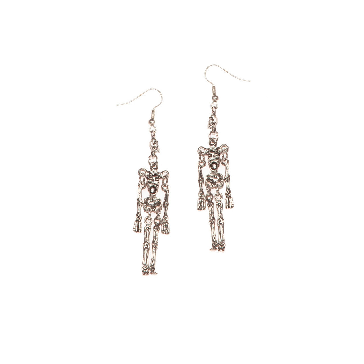 Op deze afbeelding zie je een Accessoires, van het merk Wilbers. Oorbellen Met Skelet