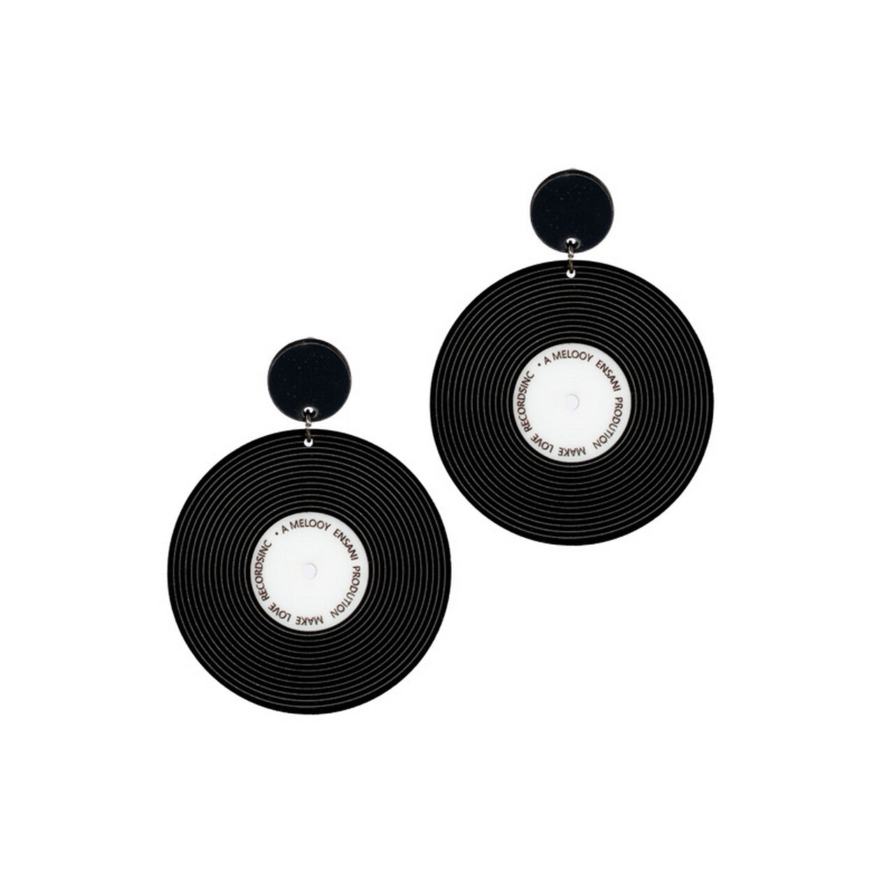 Op deze afbeelding zie je een Accessoires, van het merk Wilbers. Vinyl Lover Lp Oorbellen