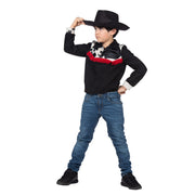 Op deze afbeelding zie je een Kostuums, van het merk Wilbers. Western Cowboy Bobby Shirt Jongen