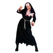 Op deze afbeelding zie je een Kostuums, van het merk Wilbers. Moordlustige Non Maria Vrouw Kostuum
