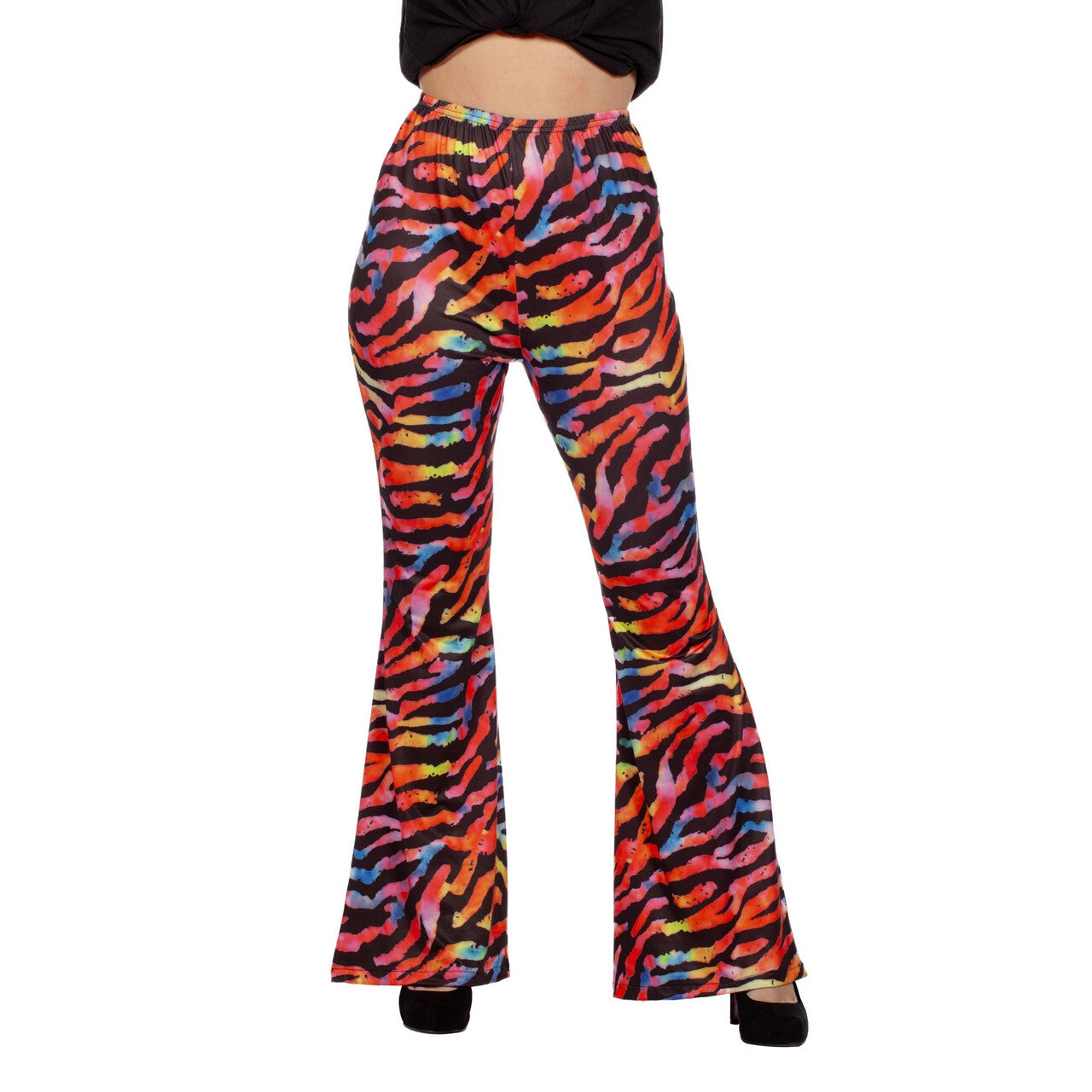 Op deze afbeelding zie je een Kostuums, van het merk Wilbers. Wild And Crazy Tiger Broek Multicolour Vrouw