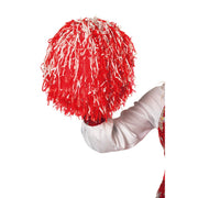 Op deze afbeelding zie je een Accessoires, van het merk Wilbers. Cheerleader Pompom Rood Wit 1 Stuk