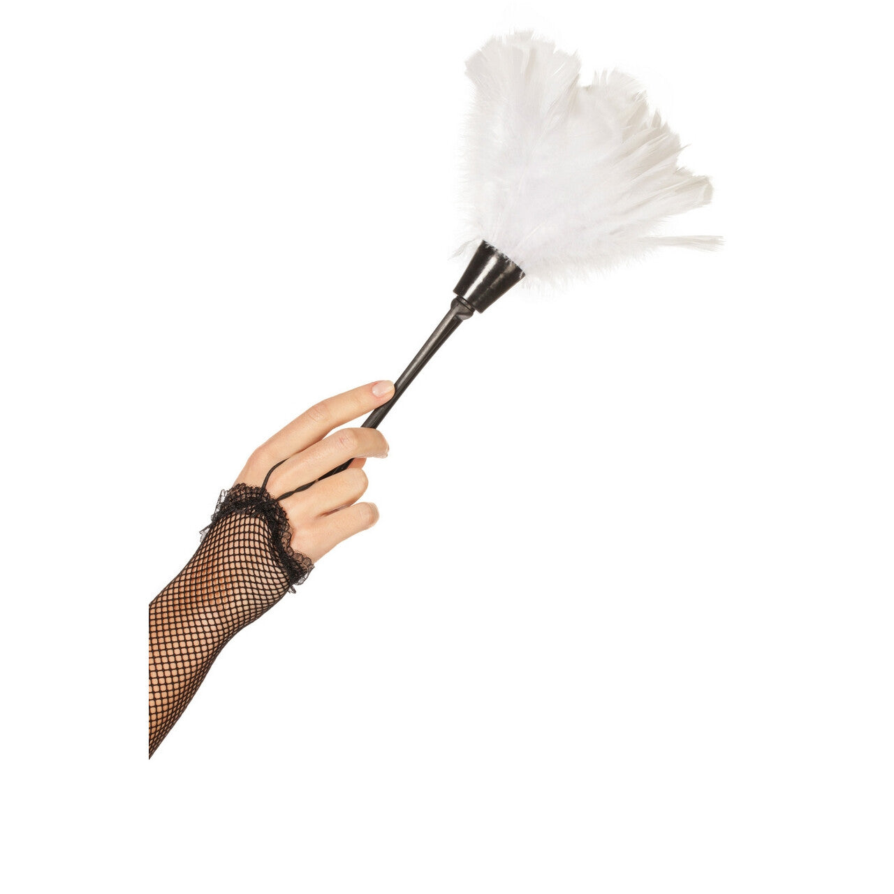 Op deze afbeelding zie je een Accessoires, van het merk Wilbers. Plumeau Wit Schoonmaker